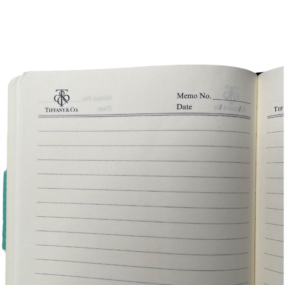 Tiffany & Co. Blue and White Lined Notebook brand new in original packaging - Picture 10 of 12